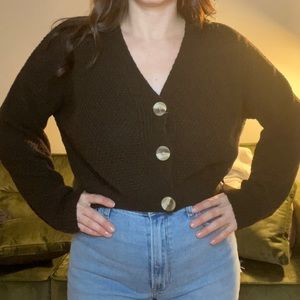 Chocolate brown sweater